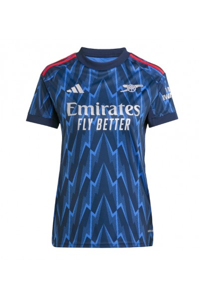 Arsenal Piero Hincapie #5 Jalkapallovaatteet Naisten Vieraspaita 2025-26 Lyhythihainen Arsenal Piero Hincapie #5 Jalkapallovaatteet Naisten Vieraspaita 2025-26 Lyhythihainen